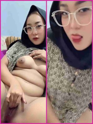 Tudung fefek mulus lebat